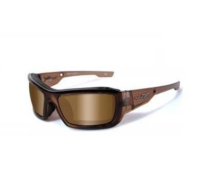 Очки WX Knife Sunglasses Polarized Bronze/Brown Crystal Frame