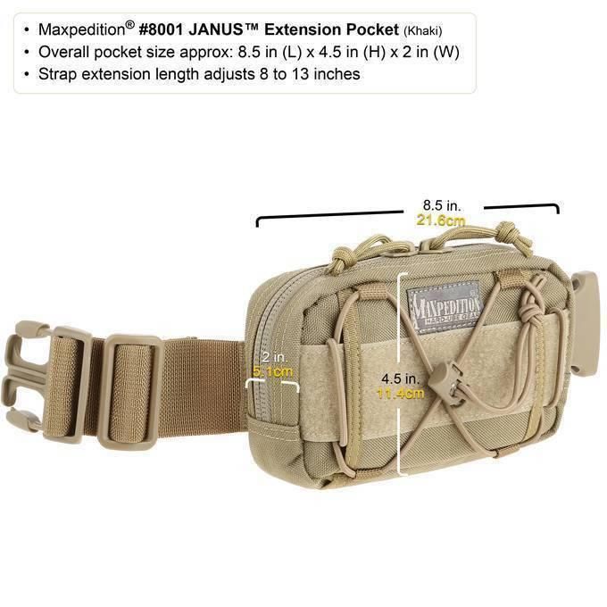 картинка Сумка Maxpedition Janus Extension Pocket  от магазина av-tactical