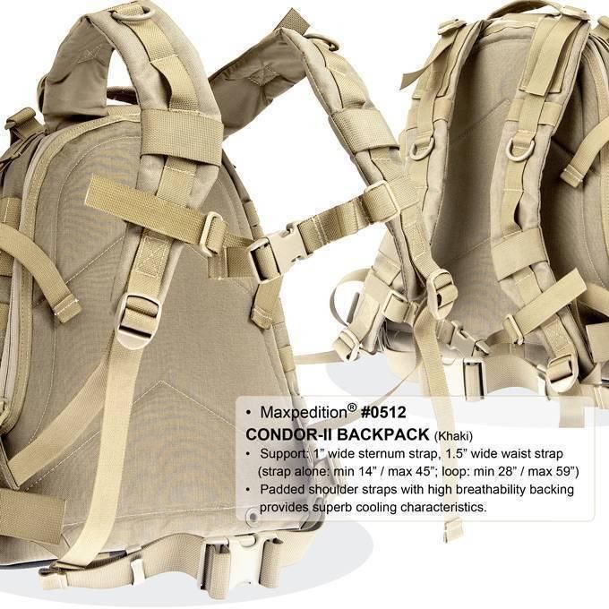 картинка Рюкзак Maxpedition Condor-II Backpack   от магазина av-tactical
