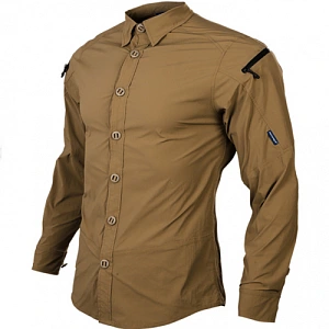 Рубашка EMERSONGEAR BLUELABEL ZIP TRIPLE TECH TAC L/S