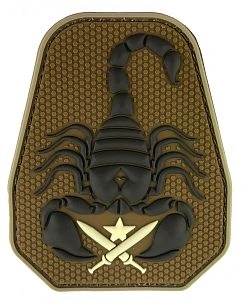 ПАТЧ SCORPION  - КОРИЧНЕВЫЙ